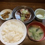 Rojiura - 旨辛牛すじ煮込み定食（850円）