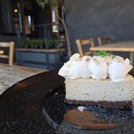 Мир cafe - 【2023.10】マロンのベイクドチーズケーキ(税込630円)