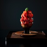 無碍山房 - いちごパフェ（季節限定）