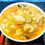 盧山 - 料理写真:海老塩広東麺