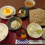 大村庵 - そば定食 830円(税込)※せいろ大盛＋120円