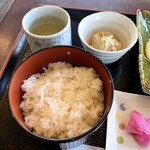 Chiya renji - ◆ ご飯 ◆ 小鉢 ◆ お茶