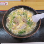 八幡のすしべん - 肉とじうどん　640円