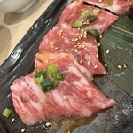 0秒レモンサワー 仙台ホルモン焼肉酒場 ときわ亭 - 黒毛和牛カルビ