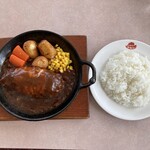 レストラン ケルン - ハンバーグカツレツセット