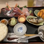 魚がし食堂 - お刺身定食