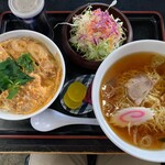 まんぷく亭 - カツ丼セット