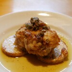 炭火焼き鳥と自然派ワインのお店　Gallo - 白子のムニエル