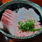 Osashimi Donya - 鰤＆鯛＆ネギトロ