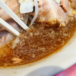 ラーメン二郎 - スープ