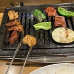 請来軒 - 焼き野菜他