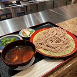 PARK7 - 店内ランチ　鯛の出汁香る　肉つけ蕎麦