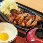 大戸屋 - 肉厚鉄板トンテキ定食