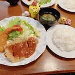 洋食の赤ちゃん - しあわせっと　1,700円（税込）　※阪神が勝利した翌日なので、クリームコロッケ付き