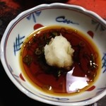 水だき 萬治郎 - ポン酢