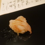 鮨 田なべ - ぼたんえび