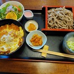 Ichizen - カツ丼セット(もり、田舎)