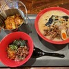 Ramen Tarou - にんにくマー油ラーメン＋たろうのビビン丼＋無料キムチ