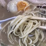 Dai mon - とんこつラーメン　麺
