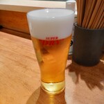 淳ちゃん寿し - 生ビール