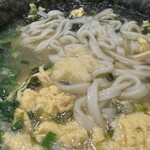 本格派博多うどん はし田たい吉 - おろし生姜投入で爽やかに