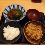 勝太郎 ぼんち - 野菜かき揚げ定食