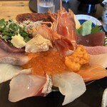 海鮮　たくみ - 大漁海鮮本気丼