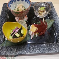京都 鮨 もと樹 - 先付け
