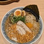 丸源ラーメン - 熟成醤油味玉肉そば＋チャーシュー(2023年10月30日)