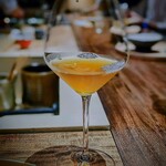 温石 - お料理に合わせたお茶の一部。