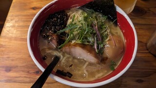 麺場 浜虎 - 塩鶏そば味玉のせ