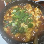 美食園 - 絶品麻婆豆腐ホルモン入り