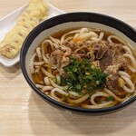 足柄麺処 - 肉うどんにちくわ天