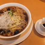 茶語 チャイナティーハウス - ランチ　黒酢麺セット　１１５５円　【　２０１３年１０月　】