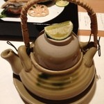 個室会席 北大路 - 松茸土瓶蒸し