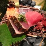 個室会席 北大路 - 本日入荷の鮮魚お造り