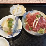 お食事処 道楽庭 - 定食の小鉢