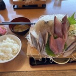 埼玉漁港 海鮮食堂 そうま水産 - 三代目刺身番長ランチ