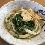 西端手打 上戸 - かけうどん