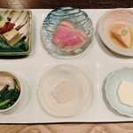 料理屋 壱 - 前菜6種