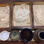 素麺屋 糸 - 食べくらべセット（生・三輪・小豆島）