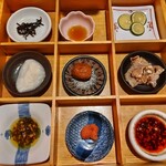 素麺屋 糸 歌舞伎町本店 - 食べくらべセット 九種類の薬味