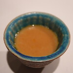 restaurant akagi - ノコギリガザミのスープ