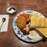 COFFEE ROOM 山 - 料理写真:モーニングセット 税込700円