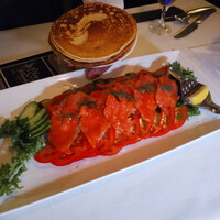 スンガリー 新宿東口本店 - マリノーブヤナ・ケタのサーモン