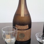 日本料理 TOBIUME - ⑪新政酒造　Colors　産土　生酛木桶純米(秋田)
      米品種:秋田県鵜養地区産陸羽132号100%(2022年秋)、精米歩合:麹米55%、掛米60%