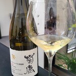 日本料理 TOBIUME - ⑥菊鹿　ナイト・ハーベスト酒造野2020菊川農園(白ワイン、熊本)
      葡萄品種:シャルドネ100%