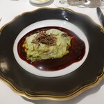 シェ・イノ - フォアグラのキャベツ包み