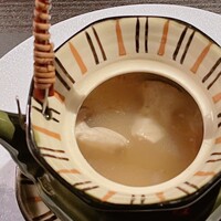 焼肉 牛印 新宿店 - 牛テールと旬のキノコの土瓶蒸し