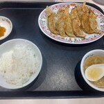 餃子の王将 - 餃子定食¥935